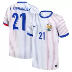Günstige Frankreich L. Hernandez 21 Herrentrikot Auswärts EURO 2024 Kurzarm Günstige Frankreich L. Hernandez 21 Herrentrikot Auswärts EURO 2024 Kurzarm