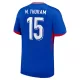 Günstige Frankreich M. Thuram 15 Herrentrikot Heim EURO 2024 Kurzarm