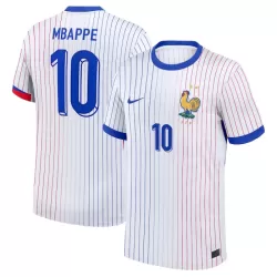 Günstige Frankreich Mbappé 10 Herrentrikot Auswärts EURO 2024 Kurzarm