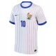 Günstige Frankreich Mbappé 10 Herrentrikot Auswärts EURO 2024 Kurzarm