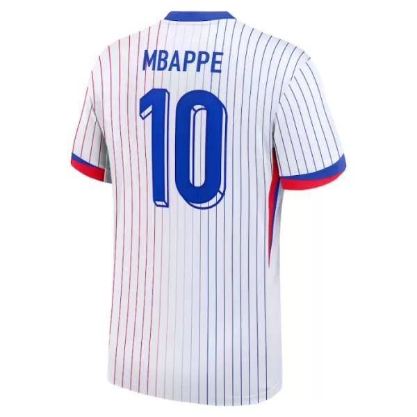 Günstige Frankreich Mbappé 10 Herrentrikot Auswärts EURO 2024 Kurzarm