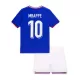 Günstige Frankreich Mbappé 10 Kindertrikot Heim EURO 2024 Kurzarm