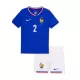 Günstige Frankreich Pavard 2 Kindertrikot Heim EURO 2024 Kurzarm