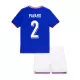 Günstige Frankreich Pavard 2 Kindertrikot Heim EURO 2024 Kurzarm