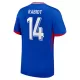 Günstige Frankreich Rabiot 14 Herrentrikot Heim EURO 2024 Kurzarm