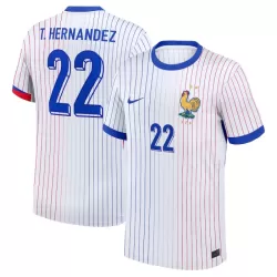 Günstige Frankreich T. Hernandez 22 Herrentrikot Auswärts EURO 2024 Kurzarm Günstige Frankreich T. Hernandez 22 Herrentrikot Auswärts EURO 2024 Kurzarm