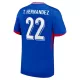 Günstige Frankreich T. Hernandez 22 Herrentrikot Heim EURO 2024 Kurzarm