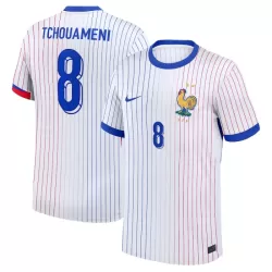 Günstige Frankreich Tchouameni 8 Herrentrikot Auswärts EURO 2024 Kurzarm Günstige Frankreich Tchouameni 8 Herrentrikot Auswärts EURO 2024 Kurzarm