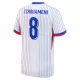 Günstige Frankreich Tchouameni 8 Herrentrikot Auswärts EURO 2024 Kurzarm