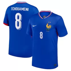 Günstige Frankreich Tchouameni 8 Herrentrikot Heim EURO 2024 Kurzarm Günstige Frankreich Tchouameni 8 Herrentrikot Heim EURO 2024 Kurzarm