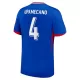 Günstige Frankreich Upamecano 4 Herrentrikot Heim EURO 2024 Kurzarm