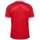 Günstige Dänemark Herrentrikot Heim EURO 2024 Kurzarm
