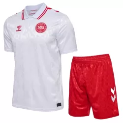 Günstige Dänemark Kindertrikot Auswärts EURO 2024 Kurzarm Günstige Dänemark Kindertrikot Auswärts EURO 2024 Kurzarm