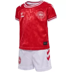 Günstige Dänemark Kindertrikot Heim EURO 2024 Kurzarm Günstige Dänemark Kindertrikot Heim EURO 2024 Kurzarm