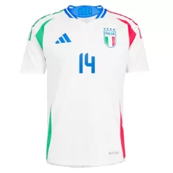 Günstige Italien Chiesa 14 Herrentrikot Auswärts EURO 2024 Kurzarm