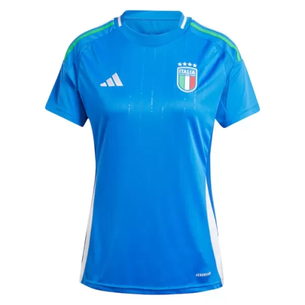 Günstige Italien Damentrikot Heim EURO 2024 Kurzarm