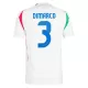 Günstige Italien DiMarco 3 Herrentrikot Auswärts EURO 2024 Kurzarm