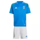 Günstige Italien Kindertrikot Heim EURO 2024 Kurzarm