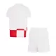 Günstige Kroatien Kindertrikot Heim EURO 2024 Kurzarm