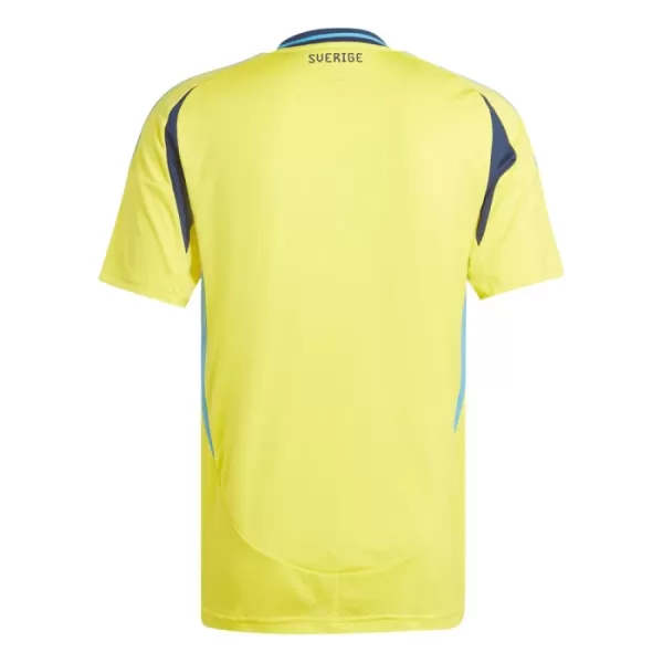 Günstige Schweden Herrentrikot Heim 2024 Kurzarm