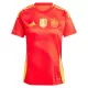 Günstige Spanien Damentrikot Heim EURO 2024 Kurzarm