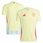 Günstige Spanien Herrentrikot Auswärts EURO 2024 Kurzarm
