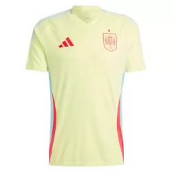 Günstige Spanien Herrentrikot Auswärts EURO 2024 Kurzarm