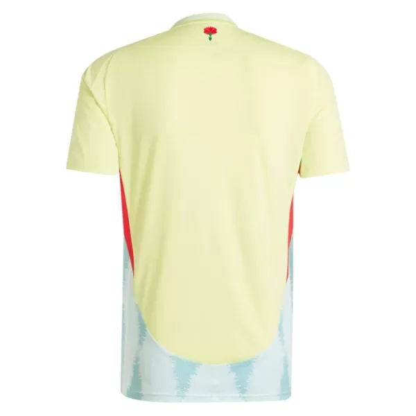 Günstige Spanien Herrentrikot Auswärts EURO 2024 Kurzarm
