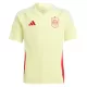 Günstige Spanien Kindertrikot Auswärts EURO 2024 Kurzarm