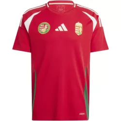 Günstige Ungarn Herrentrikot Heim EURO 2024 Kurzarm