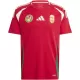 Günstige Ungarn Herrentrikot Heim EURO 2024 Kurzarm