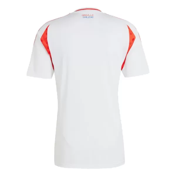 Günstige Chile Herrentrikot Auswärts 2024 Kurzarm