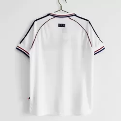 Günstige Frankreich Herrentrikot Auswärts Retro 1998 Kurzarm