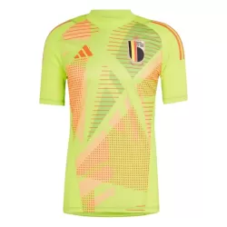 Günstige Belgien Torwart Herrentrikot EURO 2024 Kurzarm Gelbe Günstige Belgien Torwart Herrentrikot EURO 2024 Kurzarm Gelbe