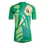 Günstige Belgien Torwart Herrentrikot EURO 2024 Kurzarm Grüne