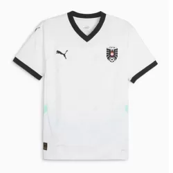 Günstige Österreich Herrentrikot Auswärts EURO 2024 Kurzarm Günstige Österreich Herrentrikot Auswärts EURO 2024 Kurzarm