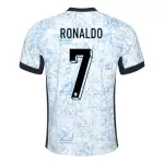 Günstige Portugal Ronaldo 7 Herrentrikot Auswärts EURO 2024 Kurzarm