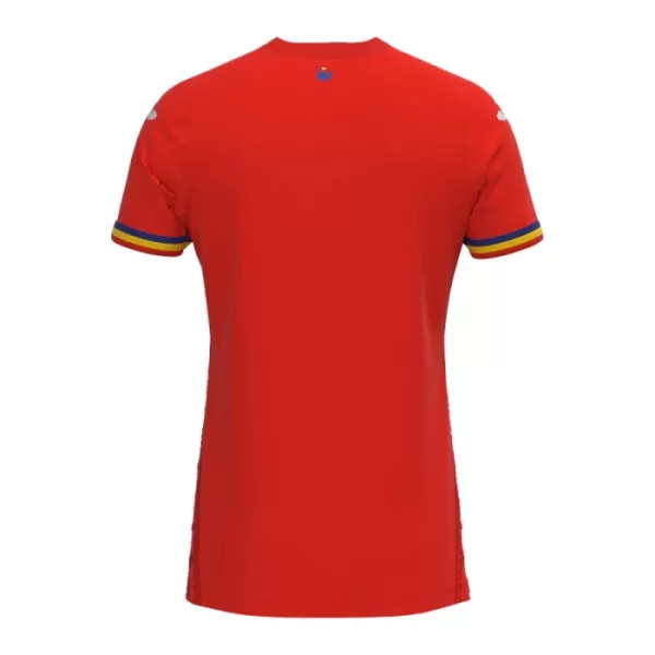 Günstige Rumänien Herrentrikot Auswärts EURO 2024 Kurzarm