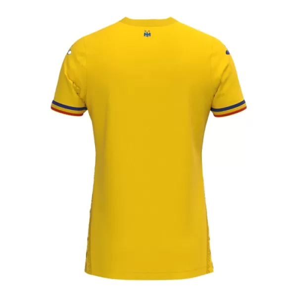 Günstige Rumänien Herrentrikot Heim EURO 2024 Kurzarm