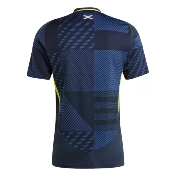 Günstige Schottland Kindertrikot Heim EURO 2024 Kurzarm