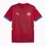 Günstige Serbien Herrentrikot Heim EURO 2024 Kurzarm