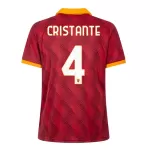 Günstige AS Rom Cristante 4 Herrentrikot Vierte 2023/24 Kurzarm