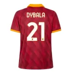 Günstige AS Rom Dybala 21 Herrentrikot Vierte 2023/24 Kurzarm