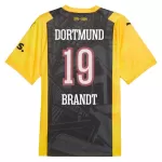 Günstige Borussia Dortmund Brandt 19 Herrentrikot Jubiläum 2023/24 Kurzarm