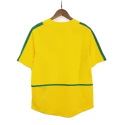Günstige Brasilien 2002-2003 Herrentrikot Heim Retro Kurzarm