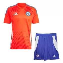 Günstige Chile Kindertrikot Heim 2024 Kurzarm Günstige Chile Kindertrikot Heim 2024 Kurzarm