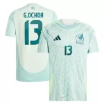 Günstige Mexiko Guillermo Ochoa 13 Herrentrikot Auswärts 2024 Kurzarm
