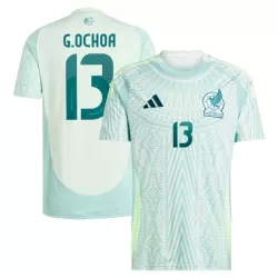 Günstige Mexiko Guillermo Ochoa 13 Herrentrikot Auswärts 2024 Kurzarm Günstige Mexiko Guillermo Ochoa 13 Herrentrikot Auswärts 2024 Kurzarm