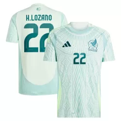 Günstige Mexiko Hirving Lozano 22 Herrentrikot Auswärts 2024 Kurzarm Günstige Mexiko Hirving Lozano 22 Herrentrikot Auswärts 2024 Kurzarm