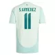Günstige Mexiko Santiago Gimenez 11 Herrentrikot Auswärts 2024 Kurzarm